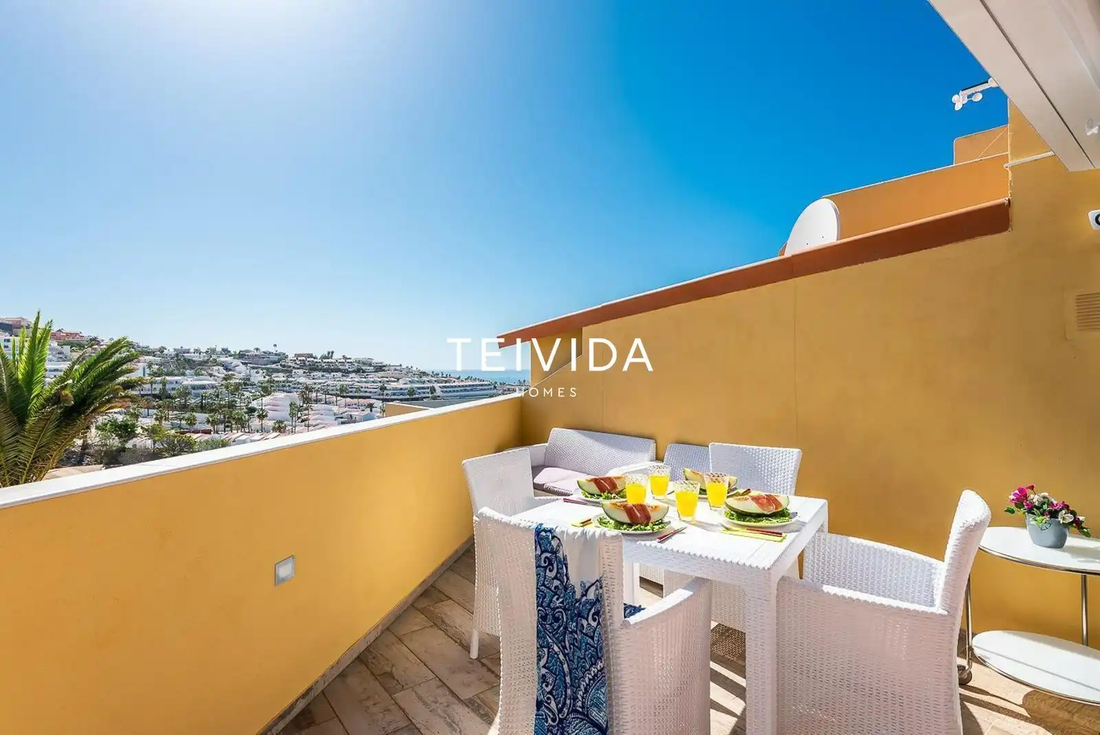 Terrace of Attic for sale in Adeje  with Swimming Pool, Furnished and Community pool