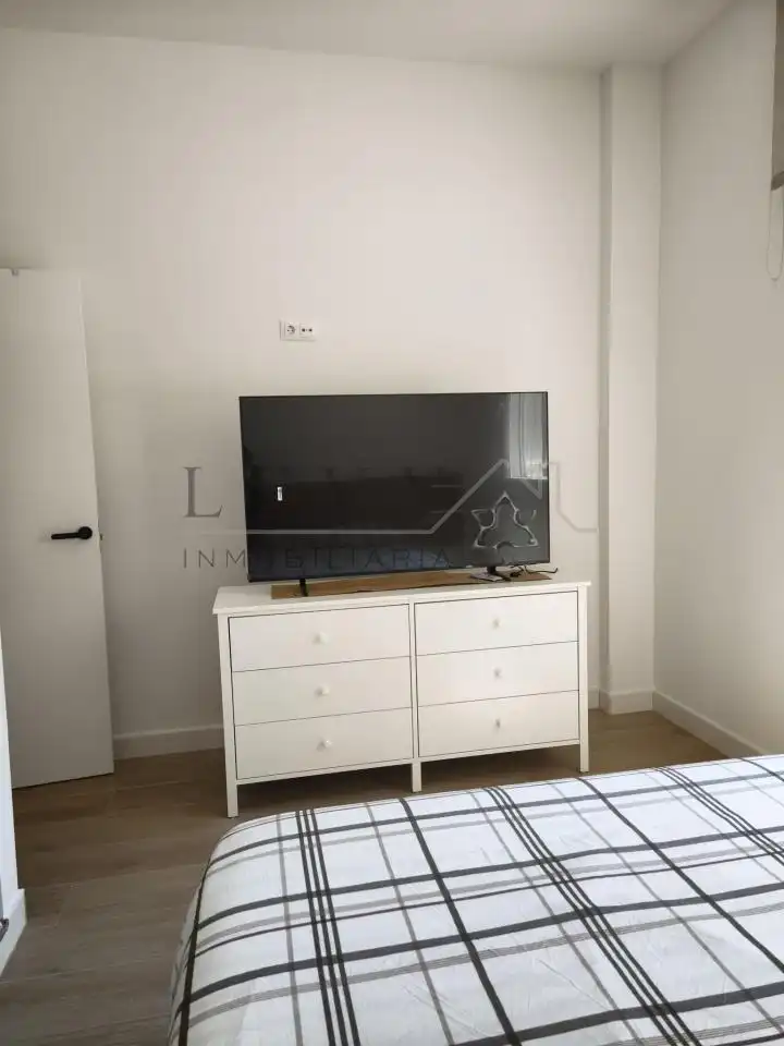 Sala de estar de Piso de alquiler en Málaga con Calefacción y Amueblado
