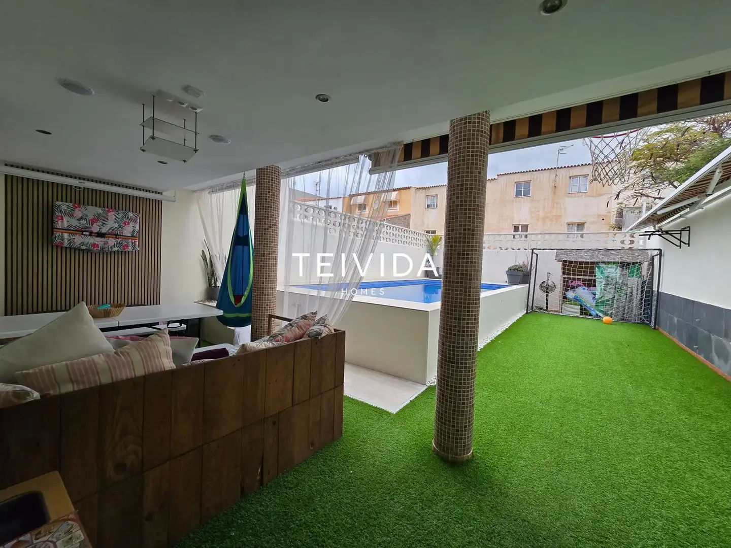 Terraza de Casa adosada en venta en Arona con Terraza, Piscina y Amueblado