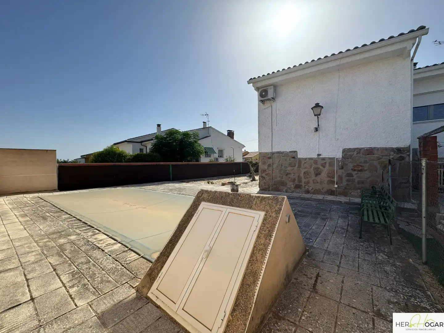 Exterior view of Houses for sale in Cobisa  with Air Conditioner, Heating and Terrace