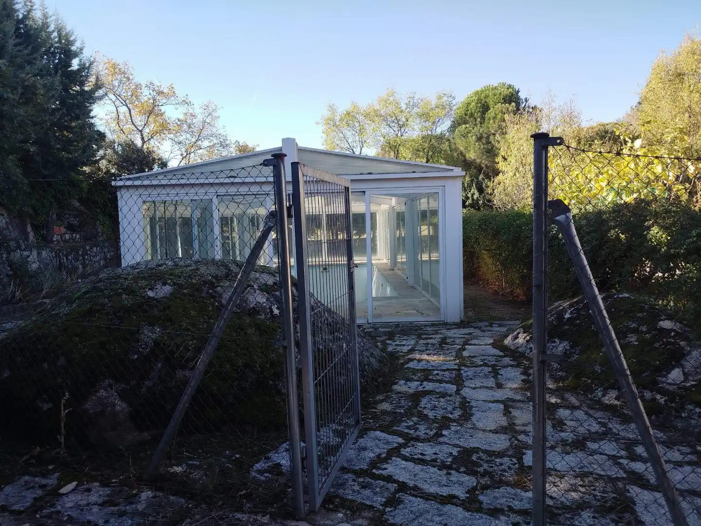 Exterior view of Houses for sale in El Escorial  with Heating and Swimming Pool