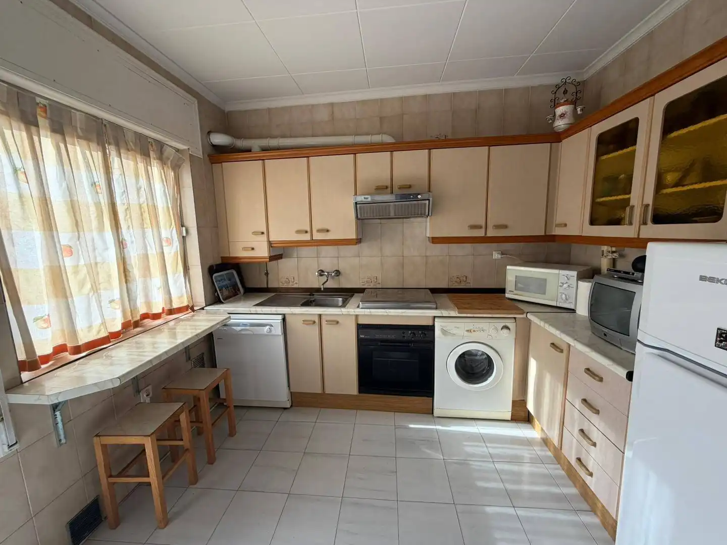 Kitchen of Houses for sale in La Guardia  with Heating, Furnished and Alarm