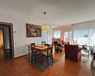 Dining room of Flat to rent in  Barcelona Capital  with Heating, Parquet flooring and Furnished