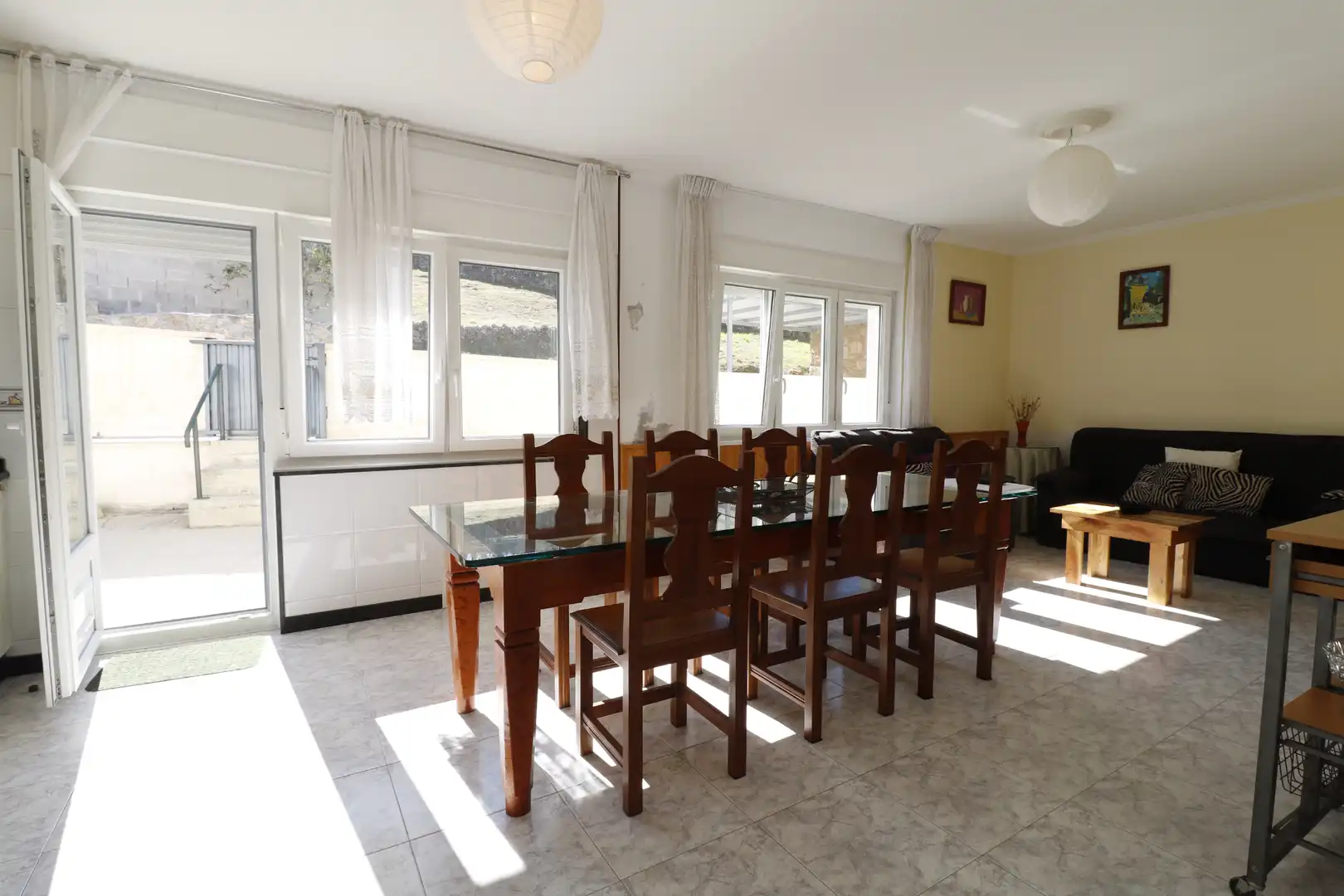 Dining room of Houses for sale in Carnota  with Private garden, Terrace and Furnished