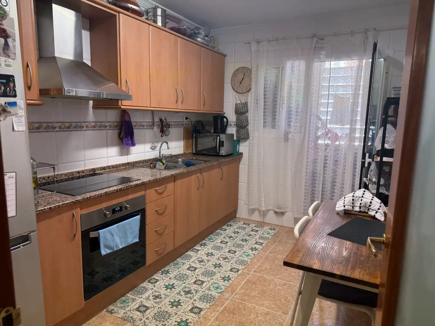 Kitchen of Flat for sale in Reus  with Air Conditioner, Furnished and Oven