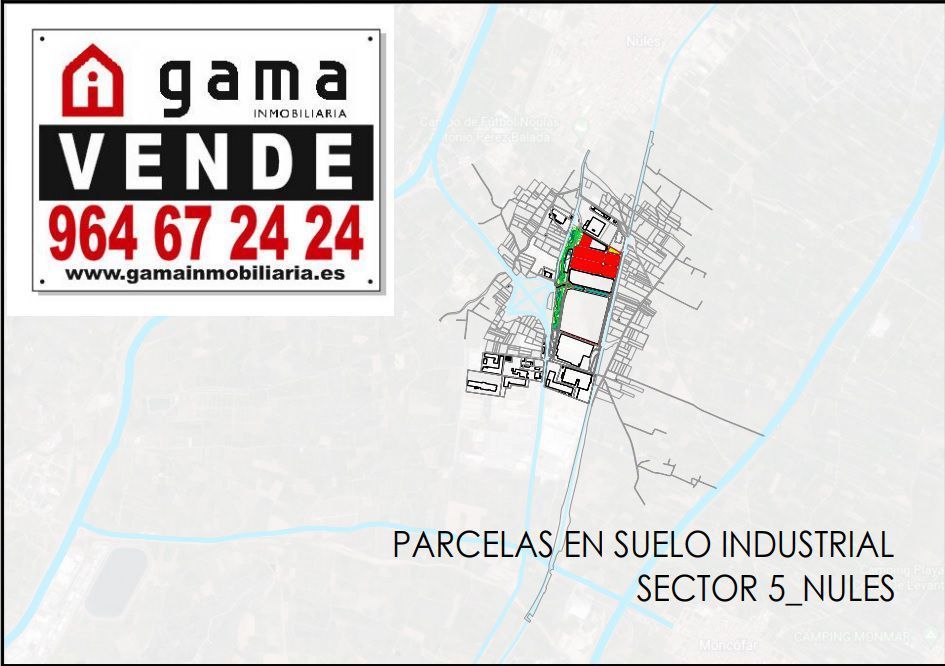 Exterior view of Industrial land for sale in Nules