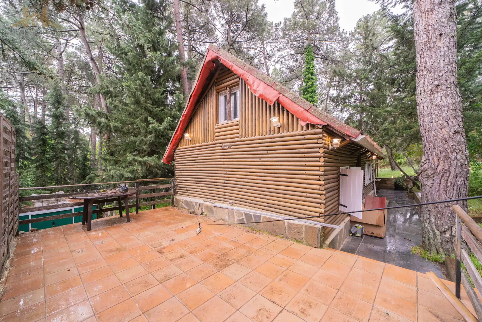 Garden of Houses for sale in Cadalso de los Vidrios  with Air Conditioner, Heating and Private garden