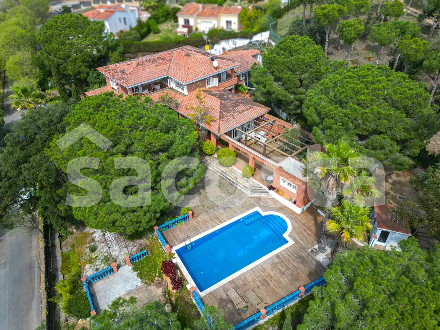 Jardí de Casa o xalet en venda en Lloret de Mar amb Calefacció, Jardí privat i Parquet
