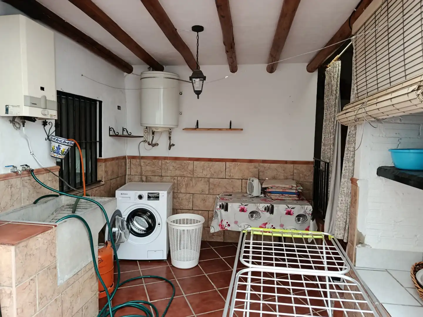 Kitchen of Detached homes for rent in Villanueva del Trabuco  with Furnished, Oven and Washing machine