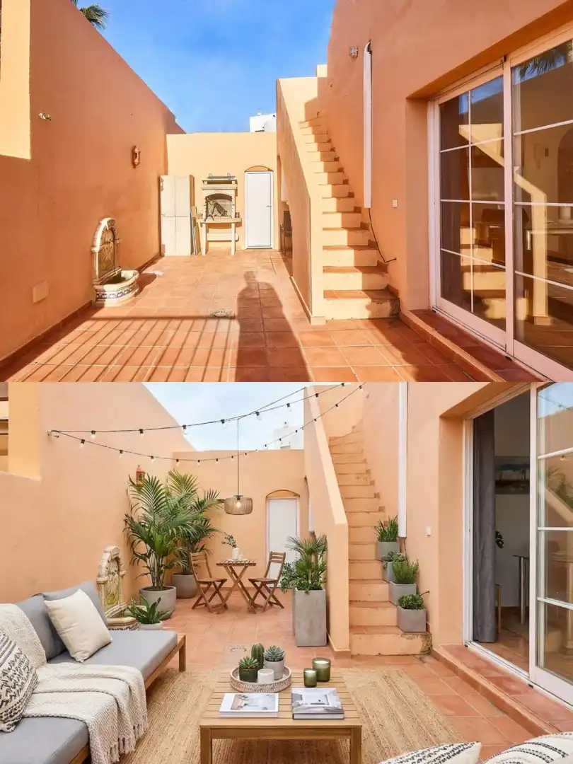 Terraza de Casa o chalet en venta en Mijas con Jardín privado, Terraza y Trastero