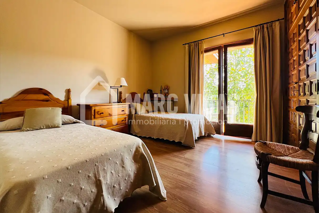 Habitación de Casa o chalet en venta en Viladrau con Aire acondicionado, Calefacción y Jardín privado