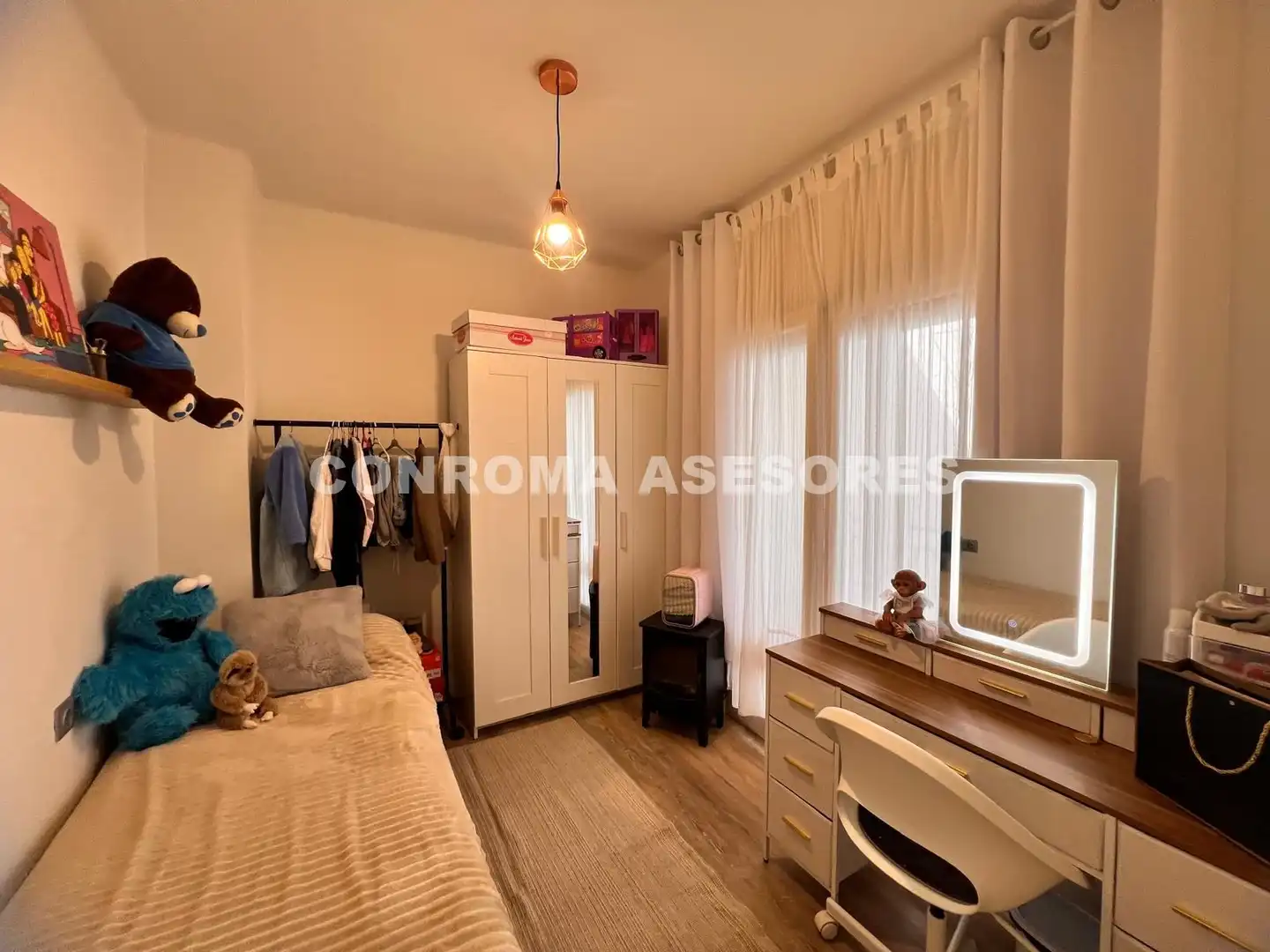 Schlafzimmer von Haus oder Chalet zum Verkauf in Maçanet de la Selva mit Klimaanlage, Heizung und Parkett