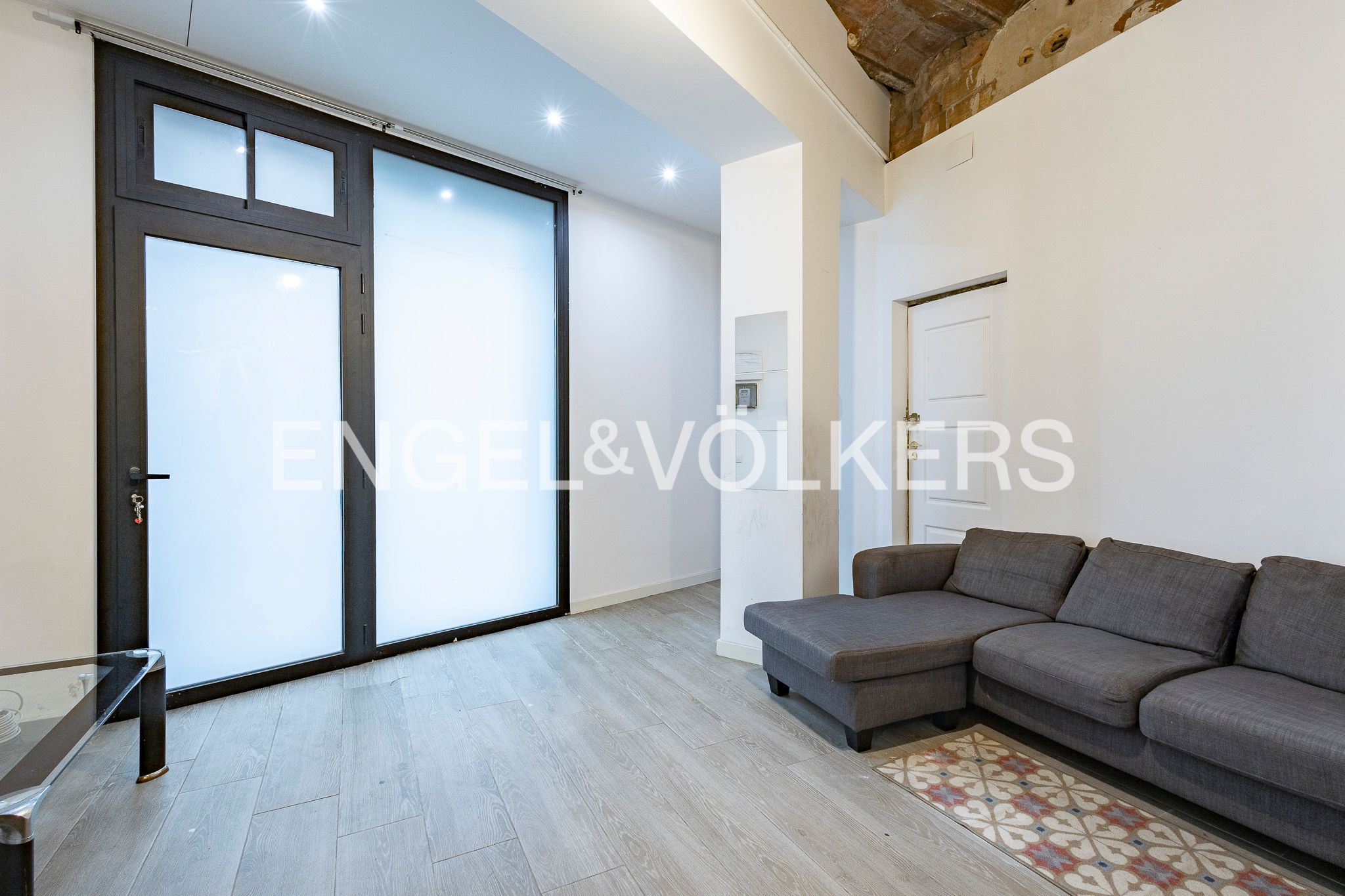 Living room of Flat for sale in  Barcelona Capital  with Heating