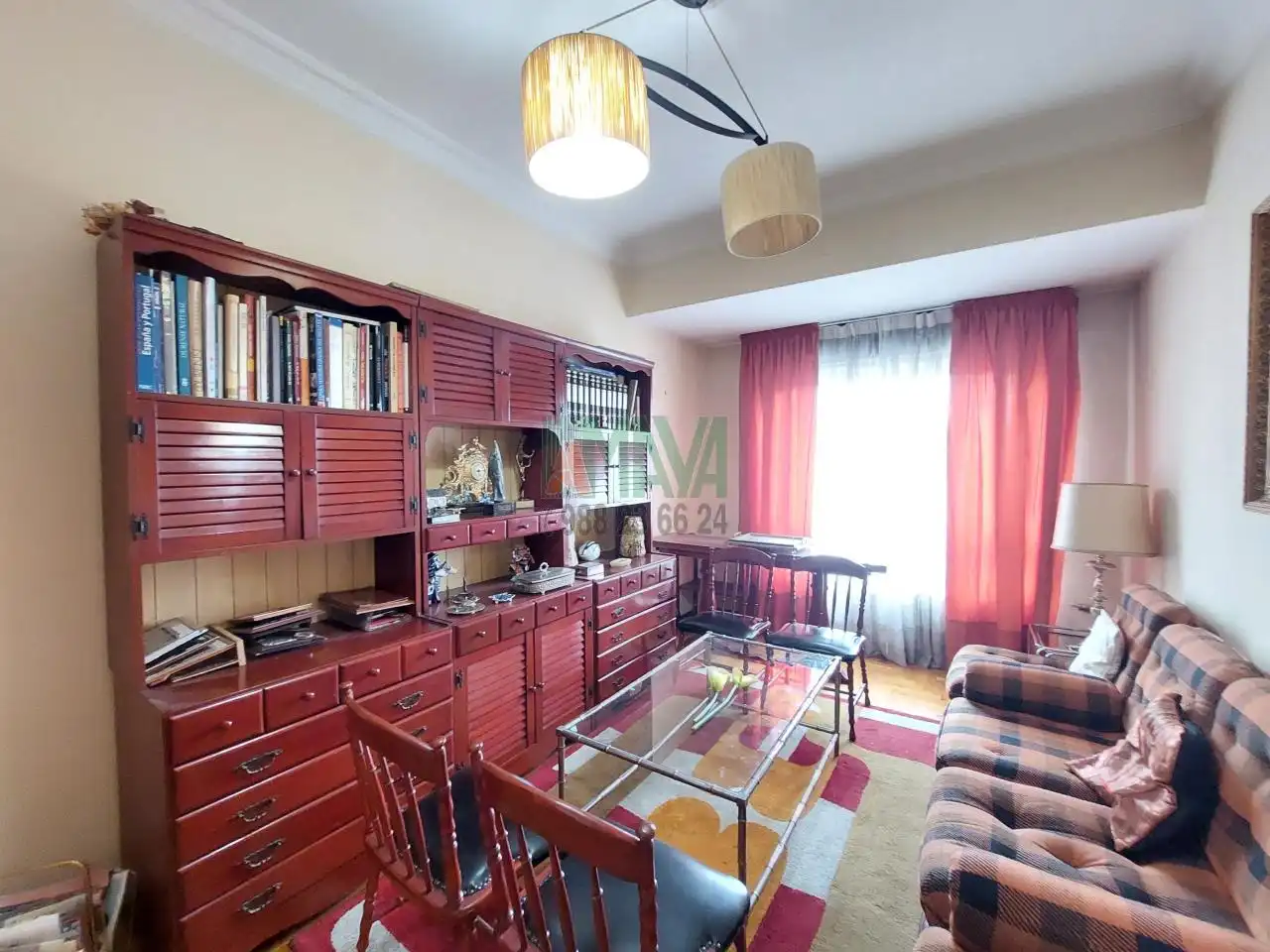 Living room of Flat for sale in Ourense Capital   with Heating and Storage room