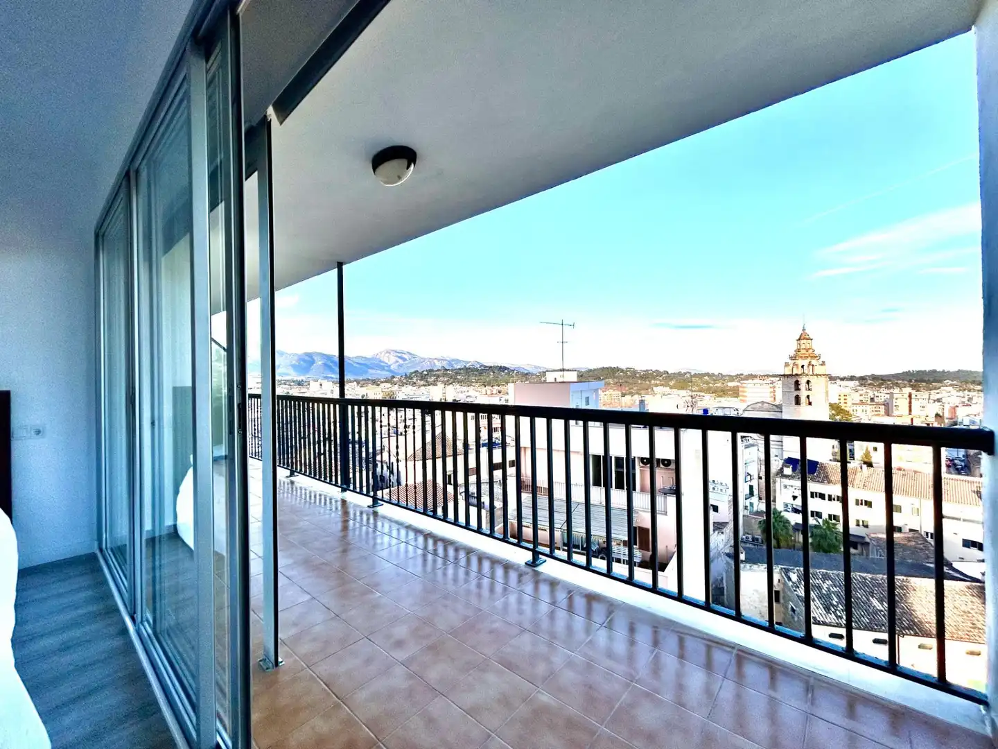 Balcony of Flat for share in Inca  with Parquet flooring, Terrace and Furnished