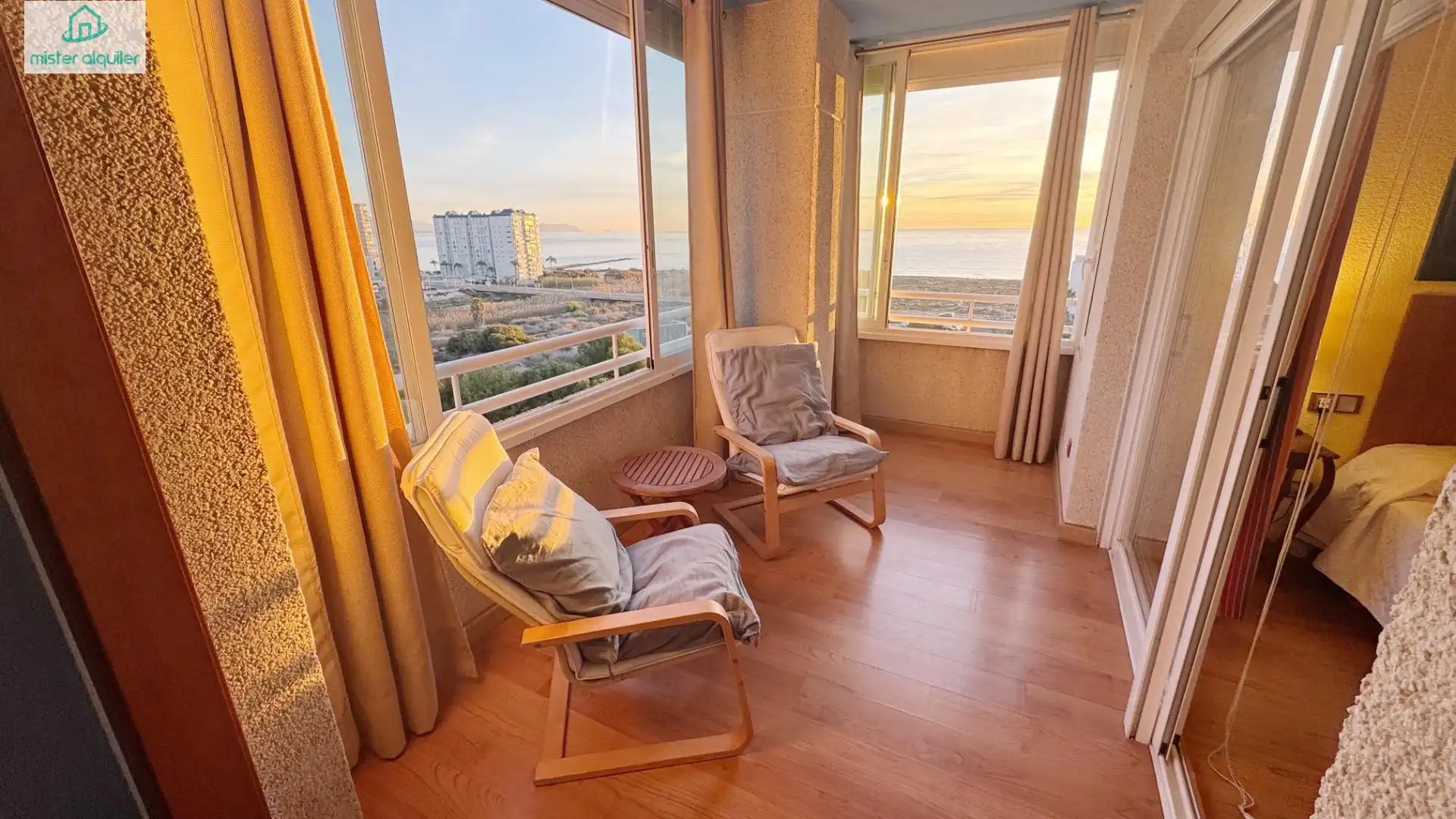 Dormitori de Apartament en venda en El Campello amb Aire condicionat, Calefacció i Jardí privat