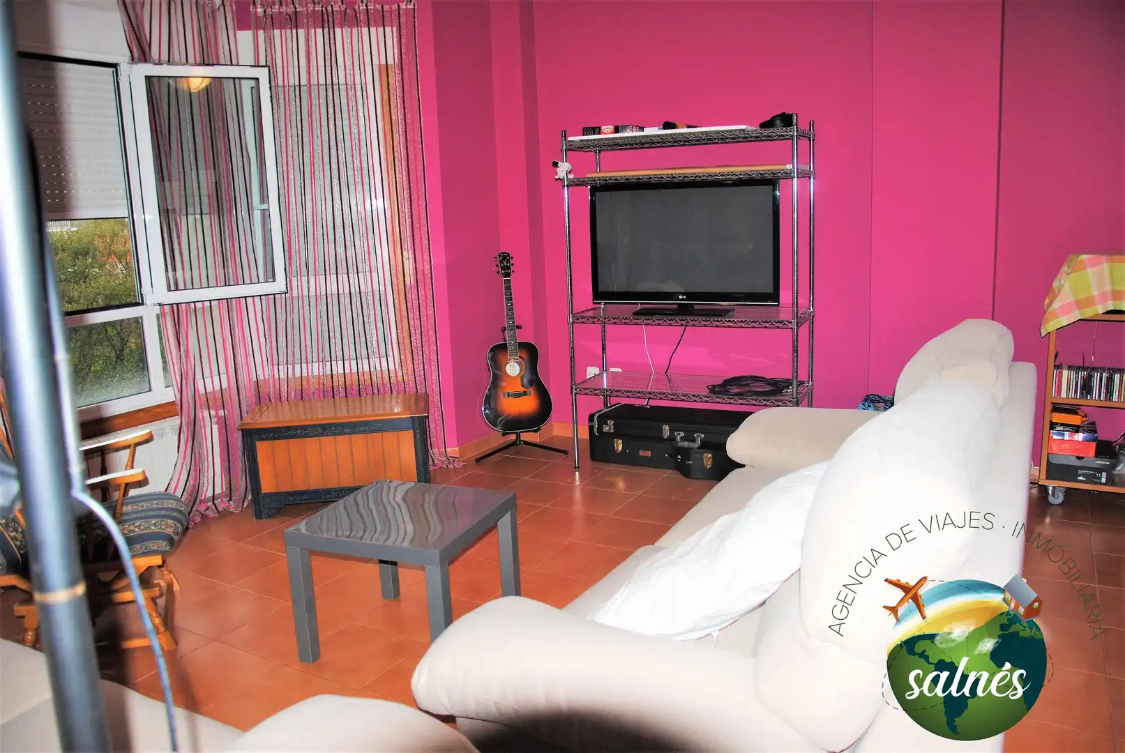 Living room of Houses for rent in Sanxenxo  with Private garden, Terrace and Furnished