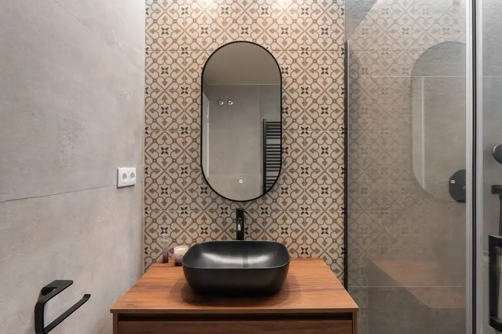 Baño de Apartamento en venta en Barcelona con Aire acondicionado, Terraza y Amueblado