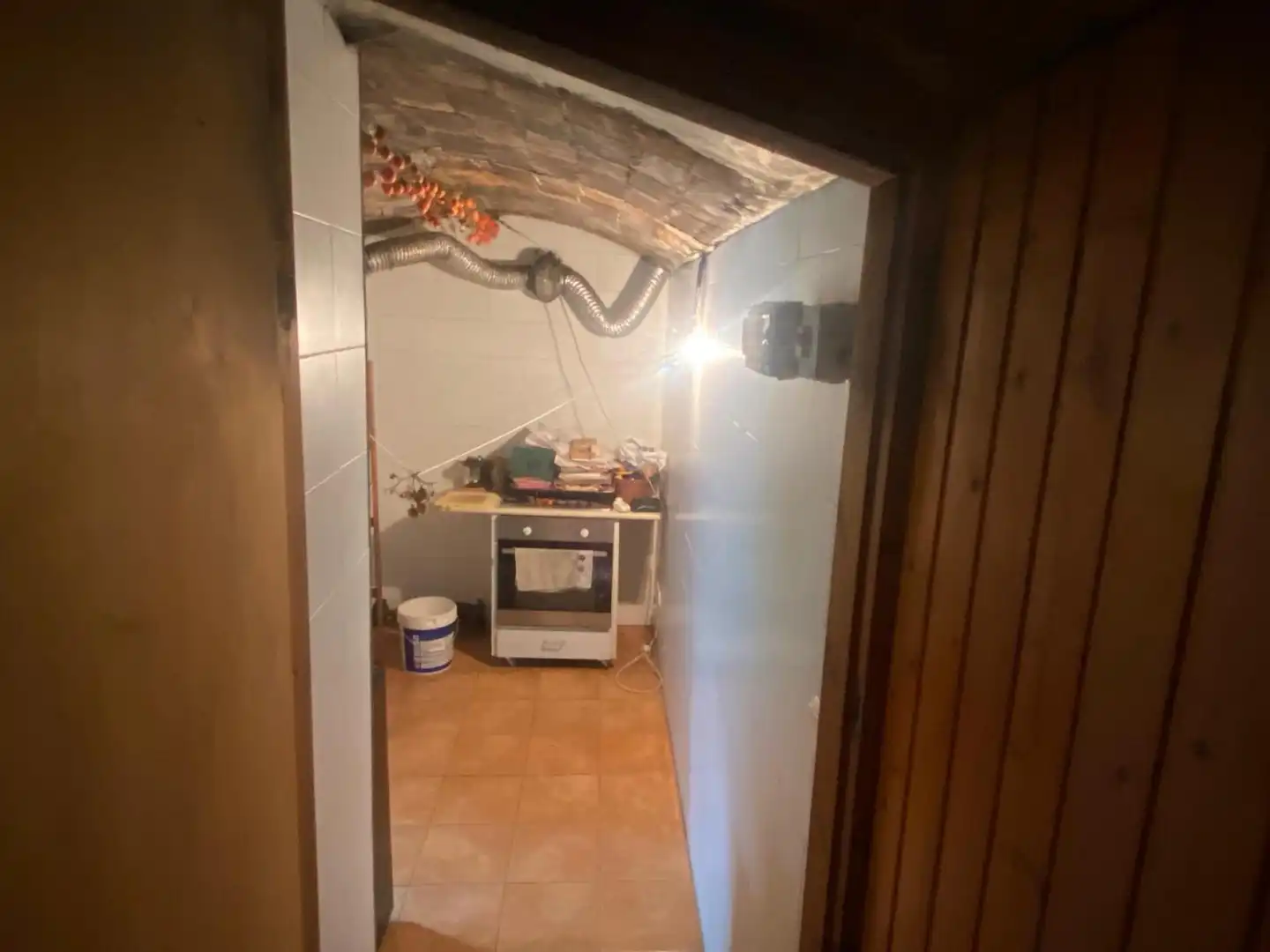Cocina de Casa adosada en venta en Els Hostalets de Pierola con Calefacción y Horno