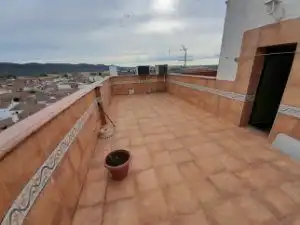 Terrace of Flat for sale in Almodóvar del Campo  with Air Conditioner, Heating and Parquet flooring