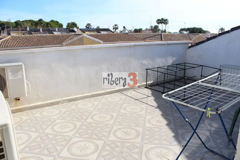 Terrasse von Einfamilien-Reihenhaus zum Verkauf in San Javier mit Klimaanlage, Terrasse und Balkon