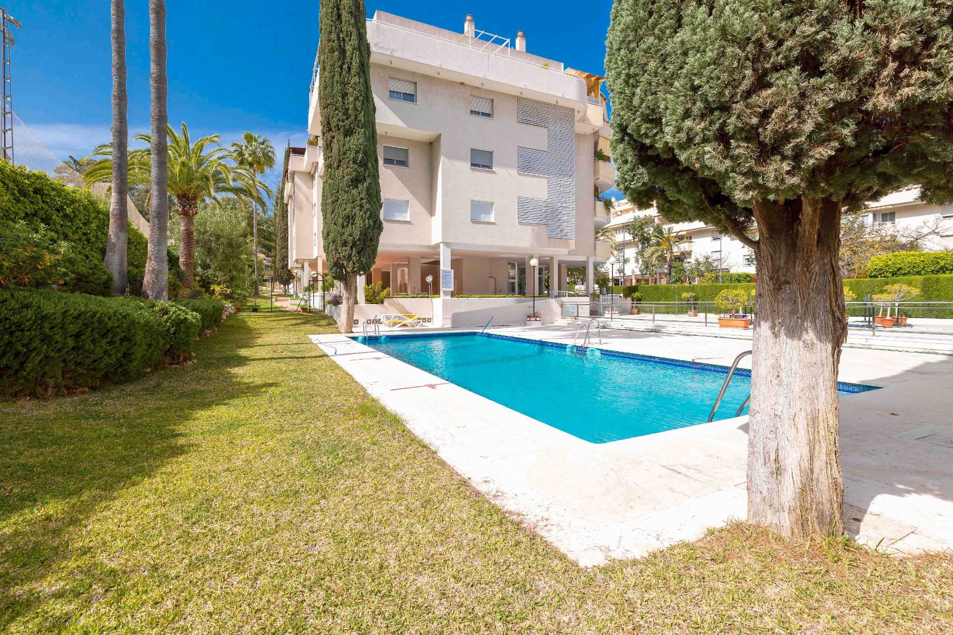 Garden of Flat for sale in Málaga Capital  with Air Conditioner, Private garden and Storage room