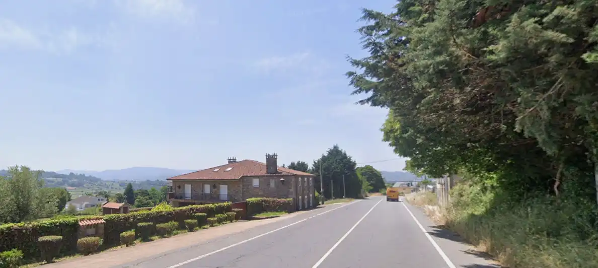 Vista exterior de Casa o xalet en venda en Lalín