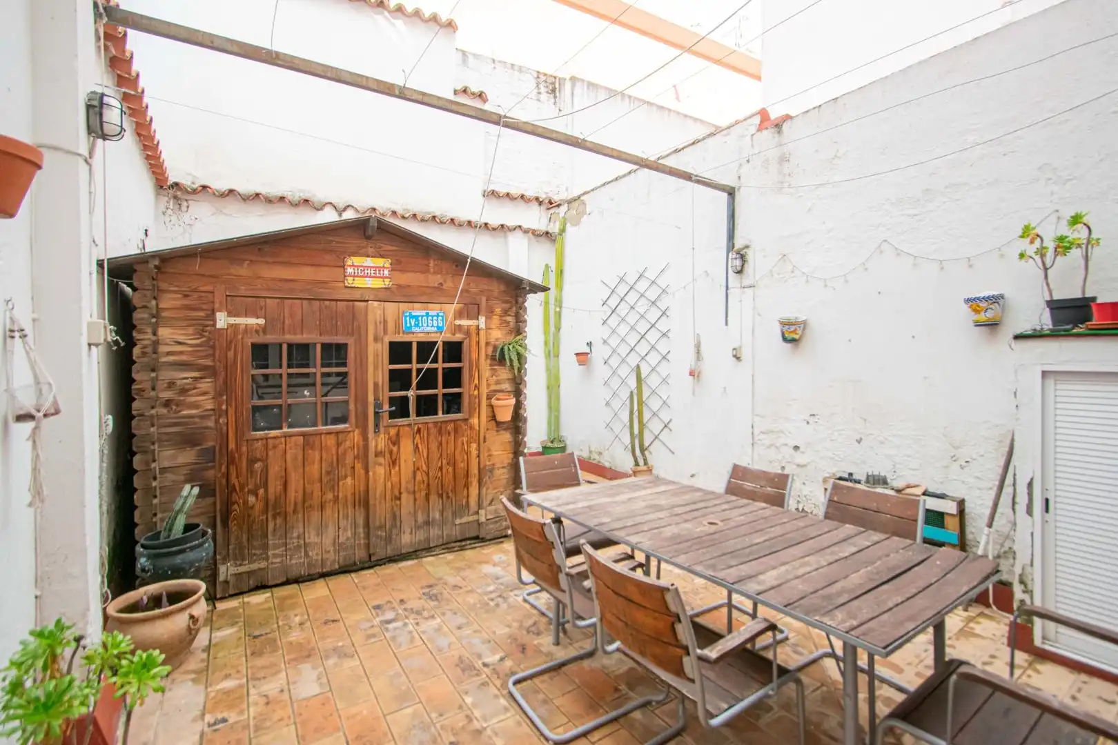 Terrasse von Erdgeschoss zum Verkauf in Sevilla mit Klimaanlage, Terrasse und Möbliert