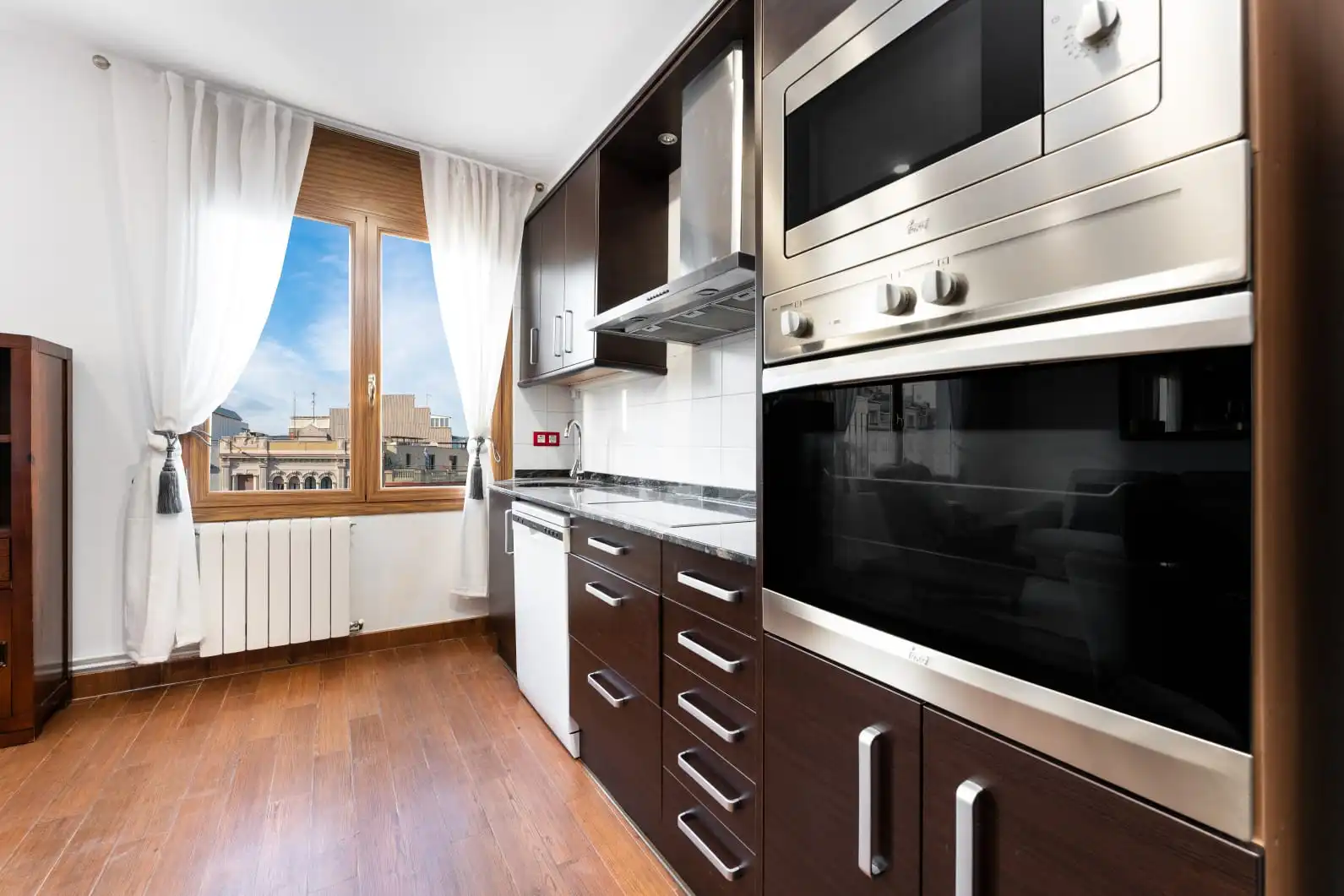 Cocina de Ático en venta en Barcelona con Aire acondicionado, Calefacción y Parquet