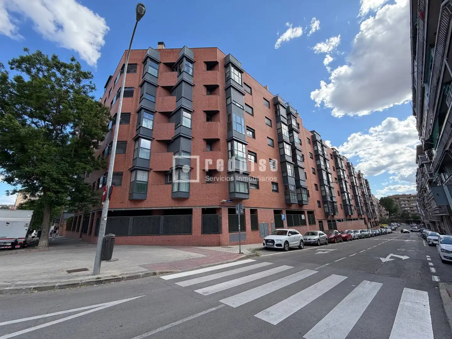 Exterior view of Flat for sale in Madrid  with Air Conditioner, Heating and Private garden