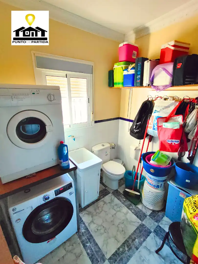 Baño de Casa o chalet en venta en Villarrasa con Aire acondicionado, Terraza y Trastero