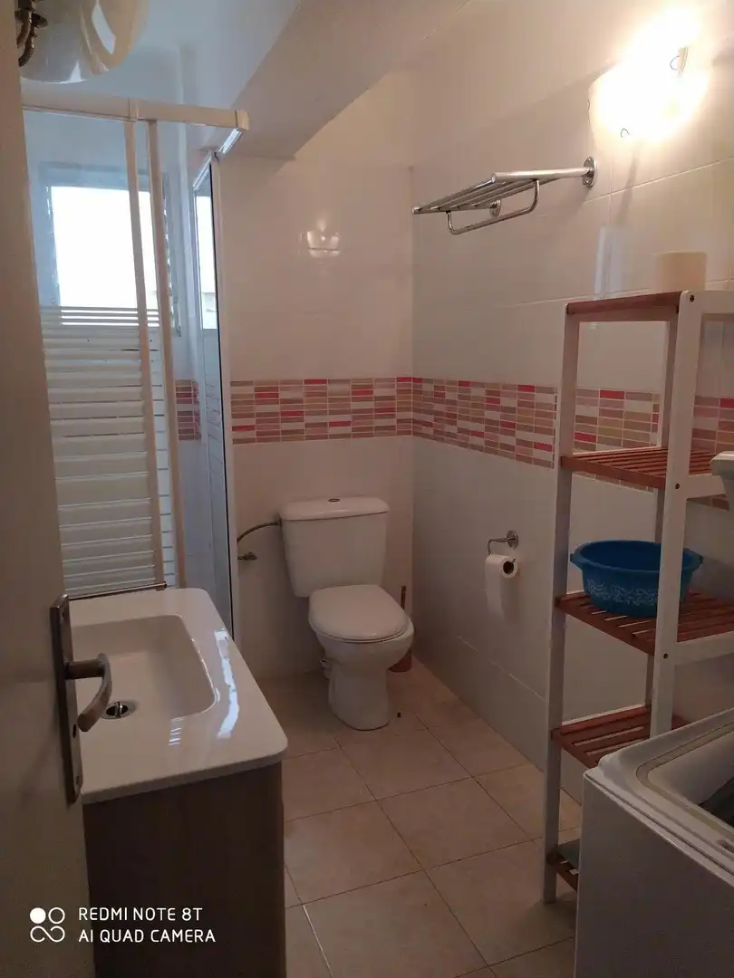 Baño de Apartamento de alquiler en Cartagena con Calefacción y Terraza