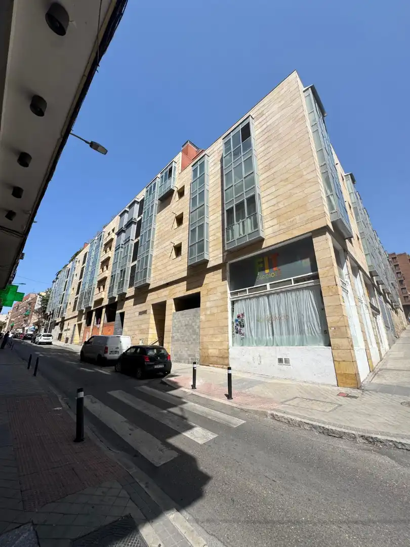 Vista exterior de Piso en venta en Madrid con Calefacción, Jardín privado y Parquet
