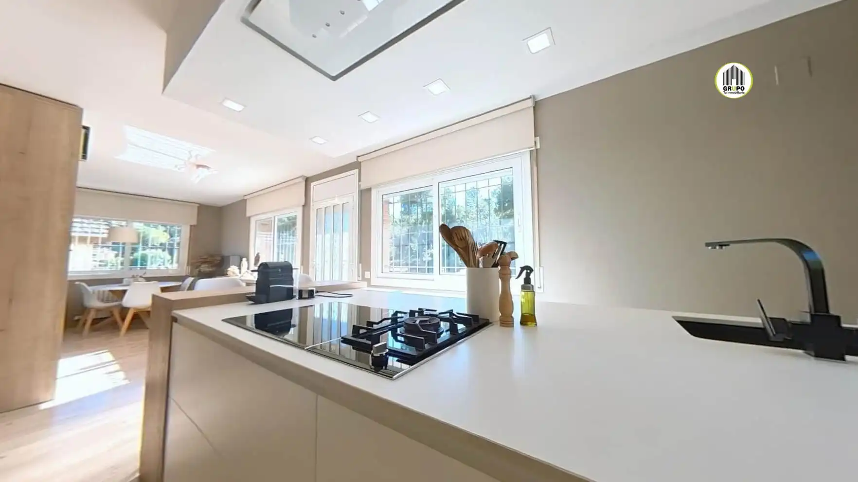 Cocina de Casa o chalet en venta en Begues con Aire acondicionado, Calefacción y Jardín privado