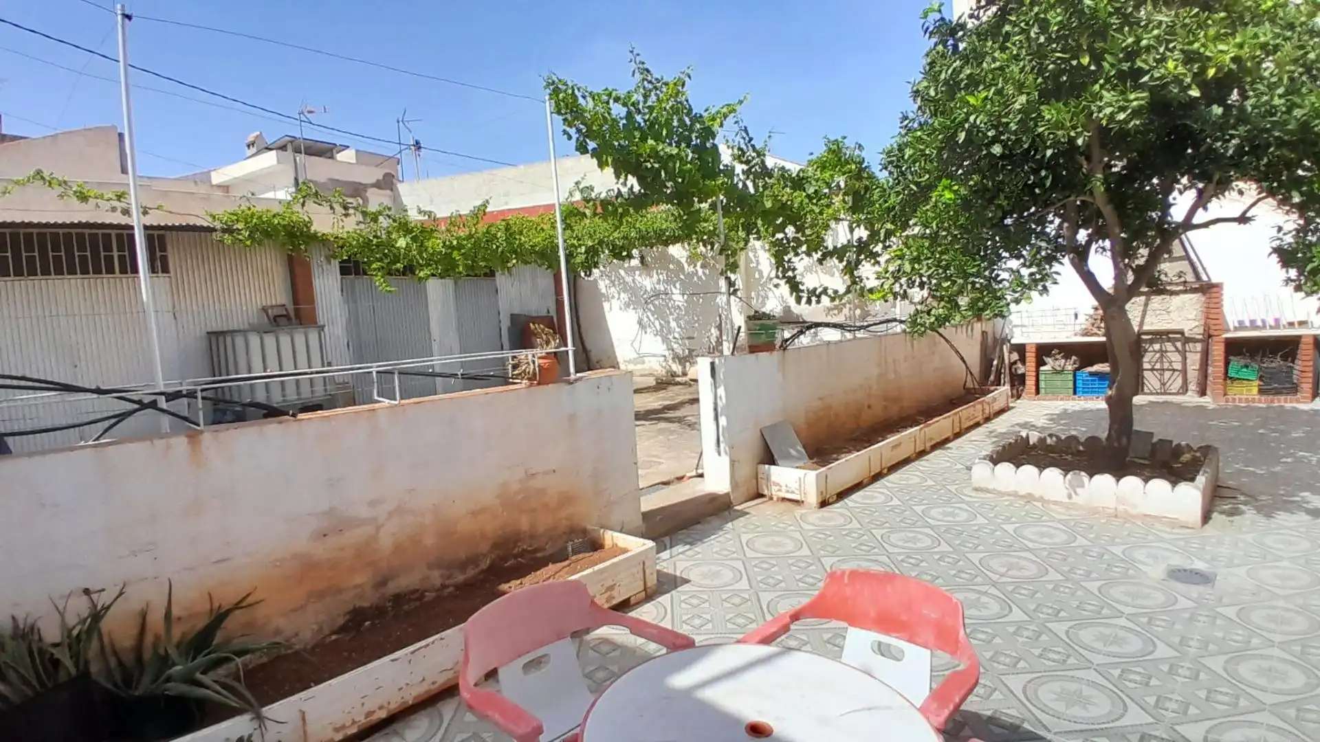 Terrassa de Casa o xalet en venda en La Unión amb Jardí privat i Moblat