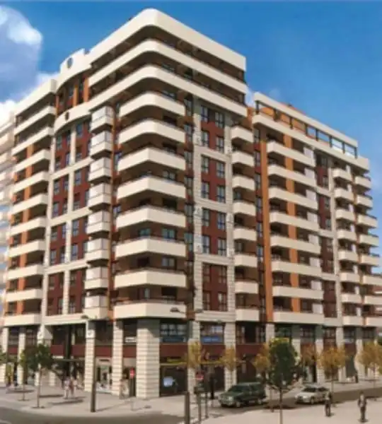 Außenansicht von Wohnung zum Verkauf in Valencia mit Klimaanlage, Privatgarten und Terrasse