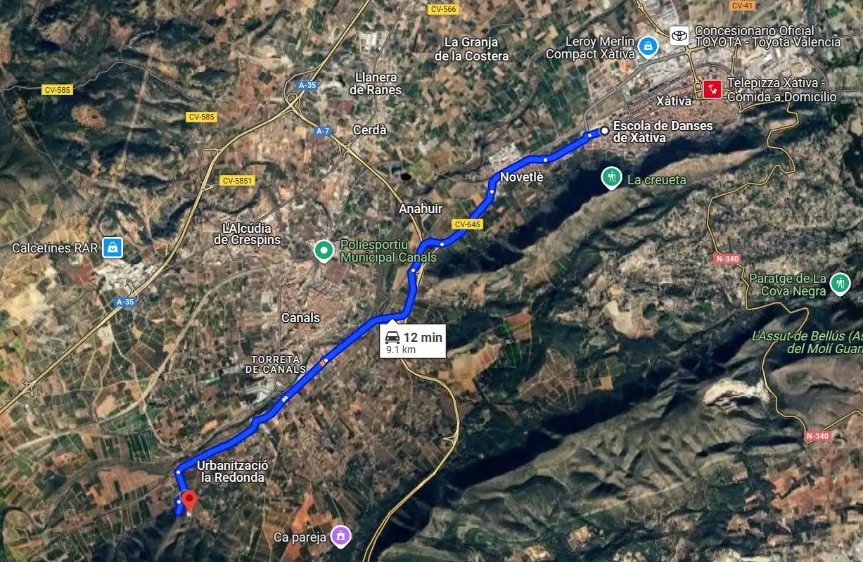 Vista exterior de Casa o chalet en venta en Montesa con Calefacción, Jardín privado y Terraza