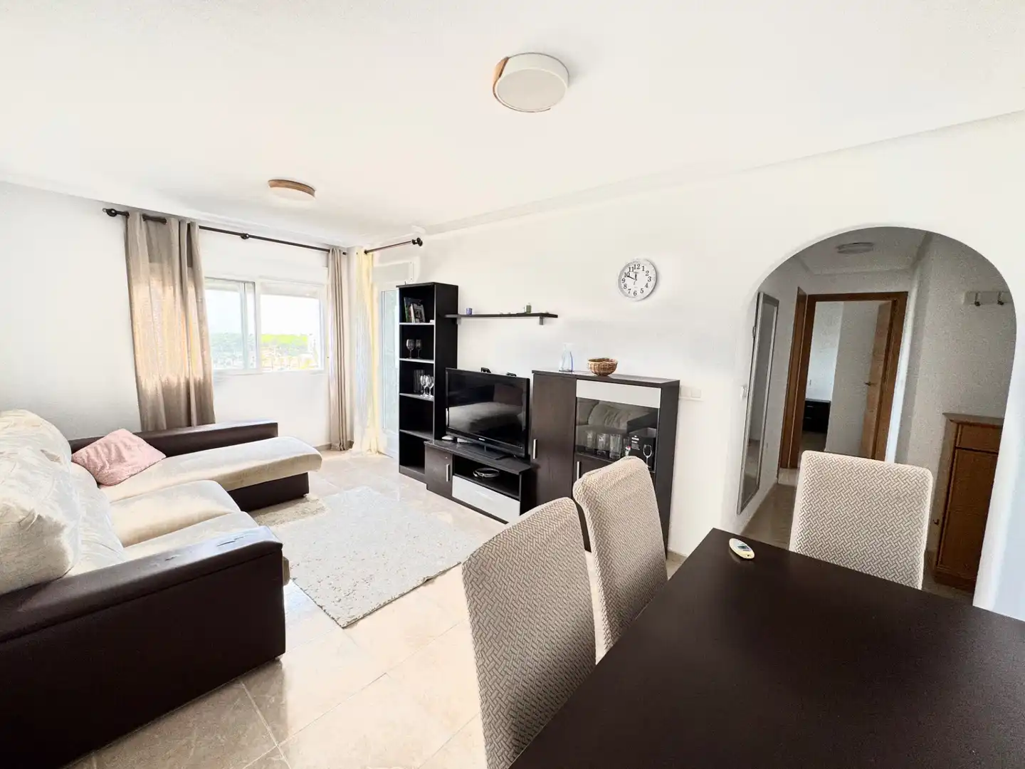 Sala de estar de Piso en venta en Guardamar del Segura con Aire acondicionado, Calefacción y Terraza