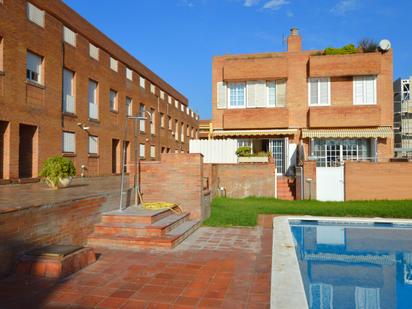 Garten von Einfamilien-Reihenhaus zum verkauf in Cubelles mit Klimaanlage, Terrasse und Balkon