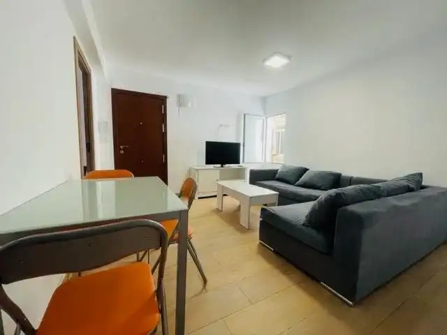 Sala de estar de Piso de alquiler en Elche / Elx con Terraza, Amueblado y Balcón