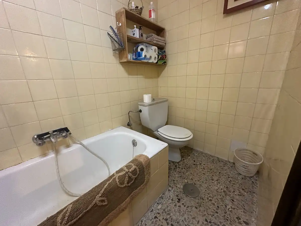 Baño de Casa o chalet en venta en O Pino  con Jardín privado, Terraza y Amueblado