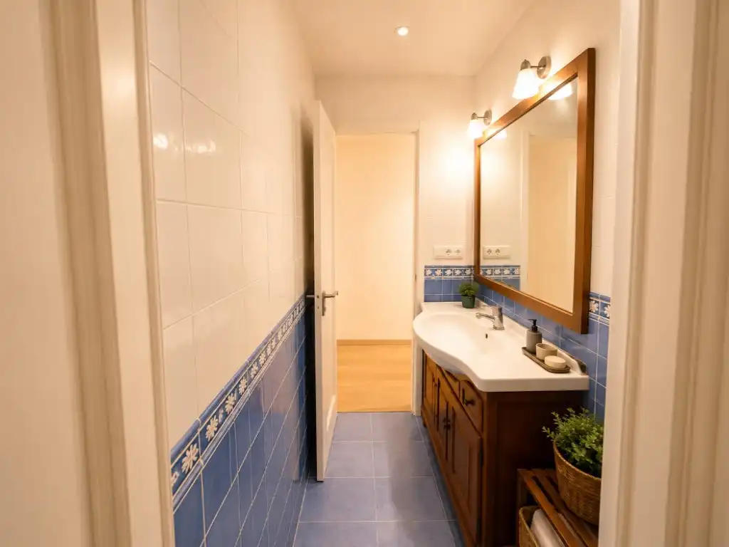 Bathroom of Flat for sale in Vilafranca del Penedès  with Air Conditioner, Heating and Balcony