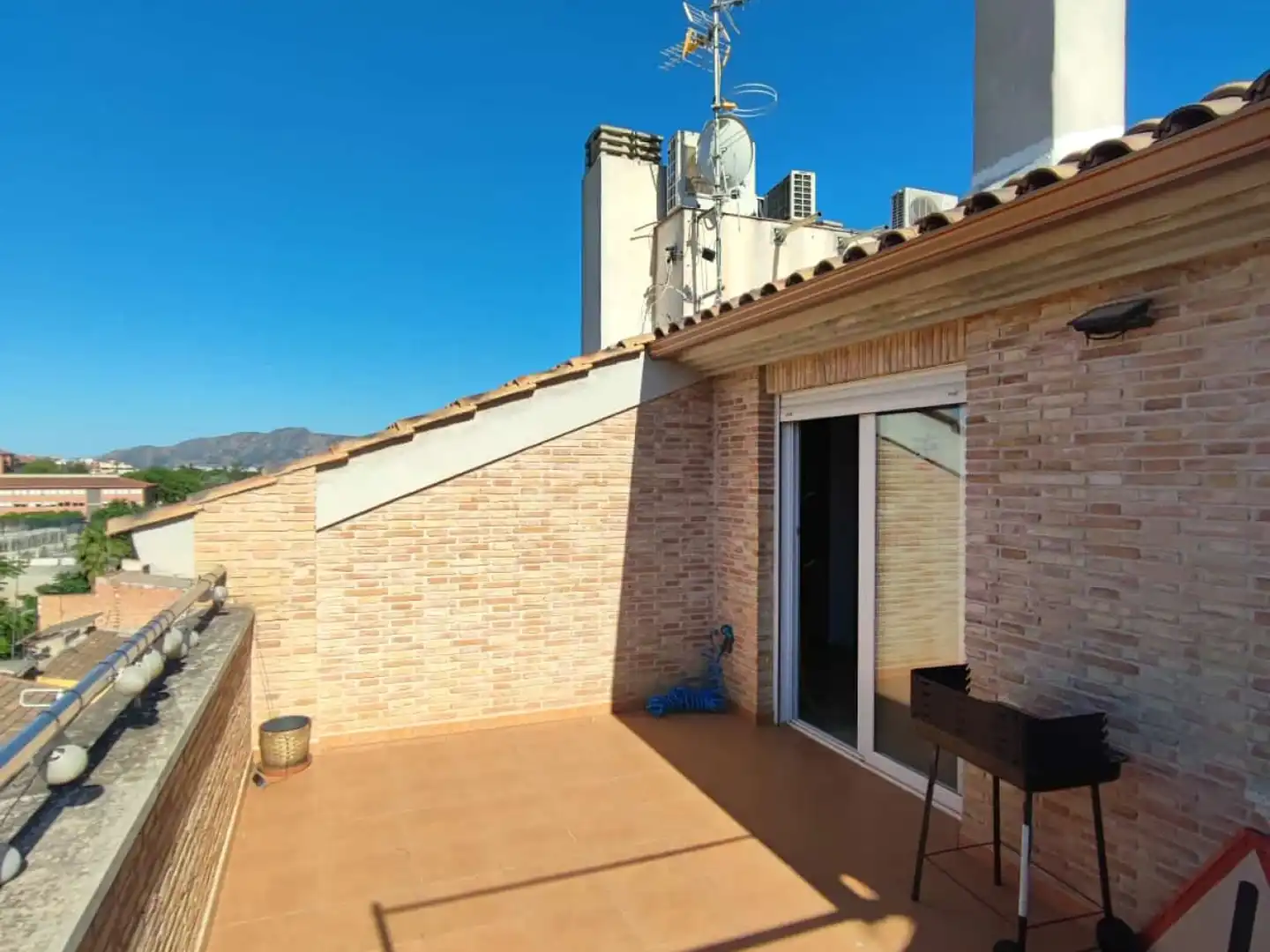 Terraza de Ático de alquiler en  Murcia Capital con Aire acondicionado, Calefacción y Terraza