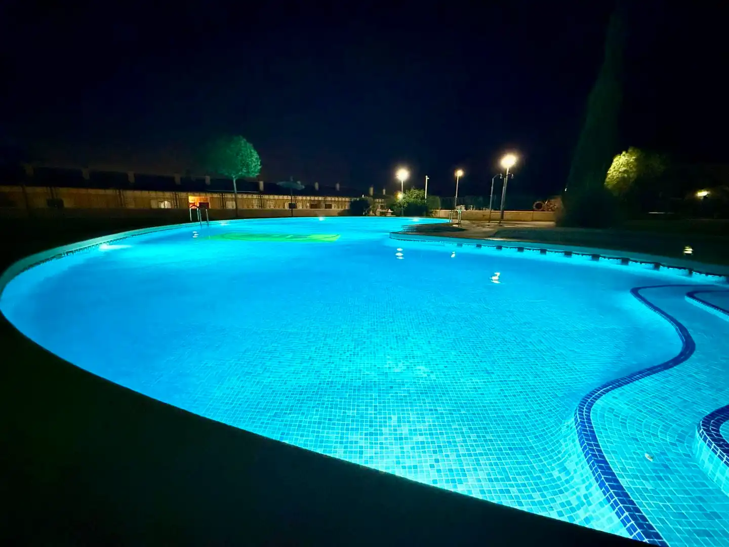 Swimming pool of Detached homes for sale in Santa Pola  with Air Conditioner, Private garden and Furnished