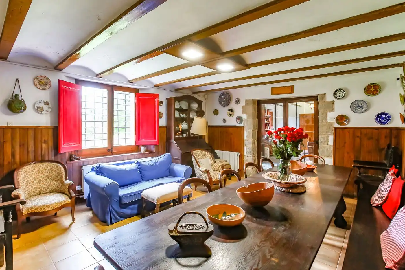Dining room of Country homes for sale in Fogars de Montclús