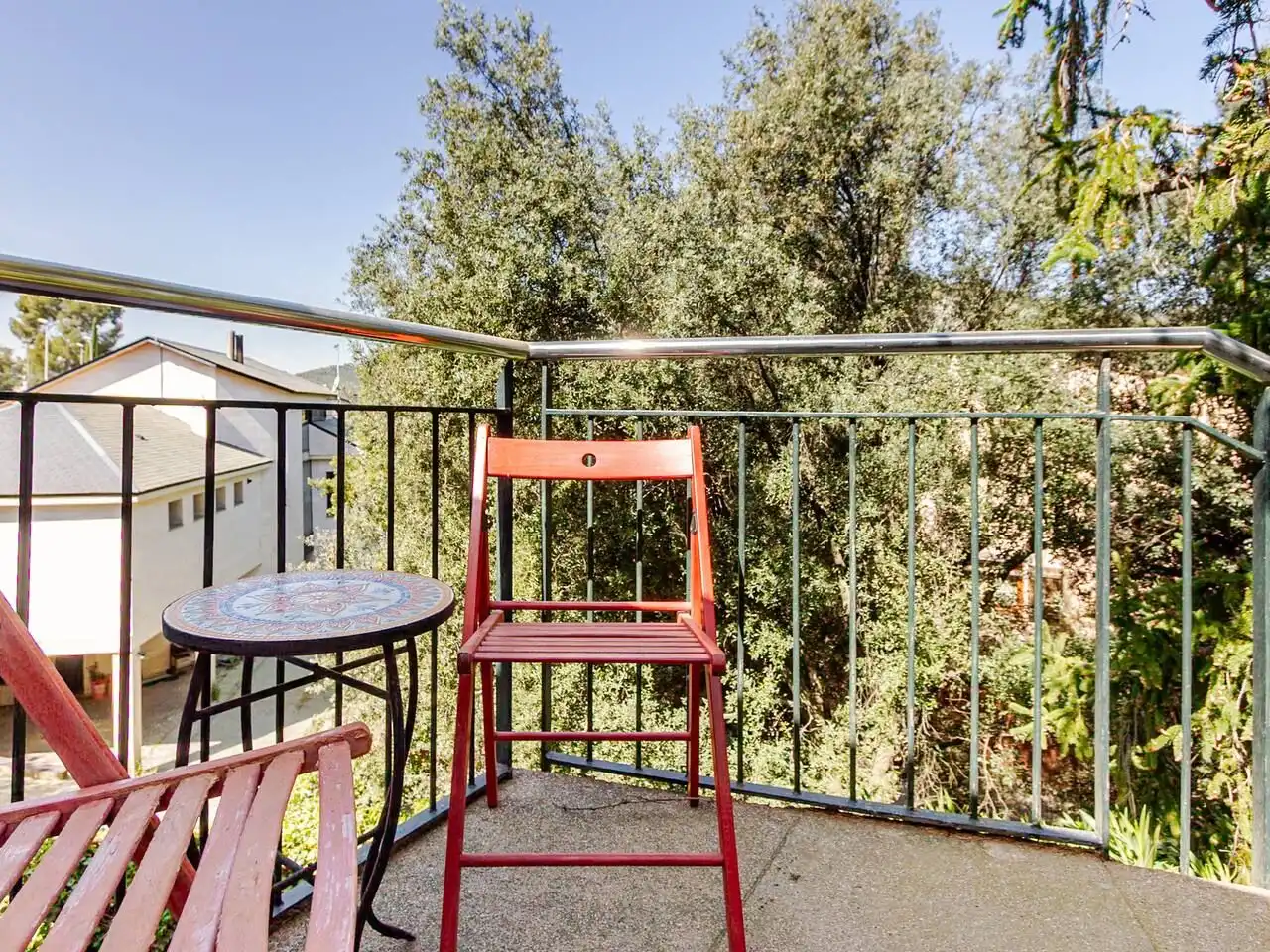 Balcony of Houses for rent in Matadepera  with Air Conditioner, Heating and Private garden