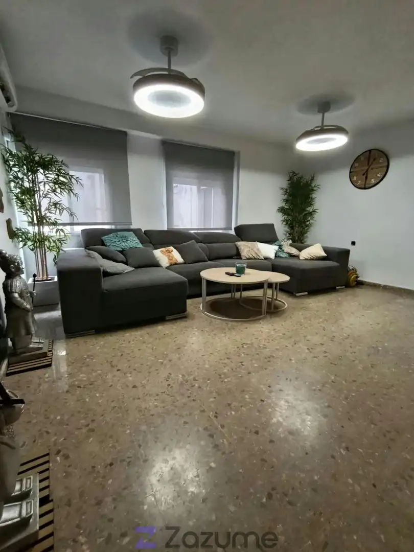 Living room of Flat for rent in Godelleta  with Air Conditioner, Heating and Terrace