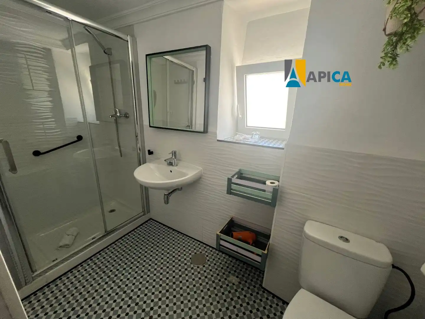 Badezimmer von Wohnung zum Verkauf in Vejer de la Frontera mit Möbliert