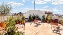 Terrace of Flat to rent in  Madrid Capital  with Air Conditioner, Parquet flooring and Oven