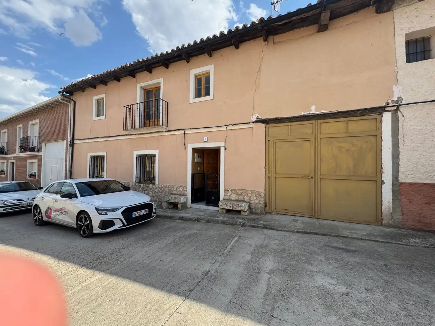 Vista exterior de Finca rústica en venta en Velliza con Calefacción, Trastero y Amueblado
